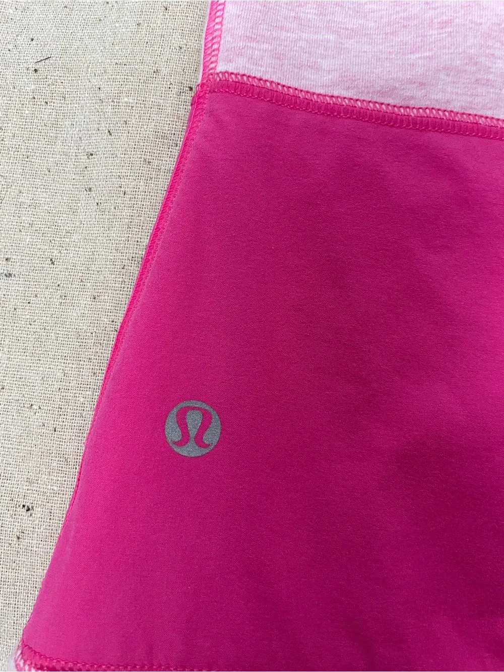 lululemon athletica Pink Two-Tone Zip Hoodie